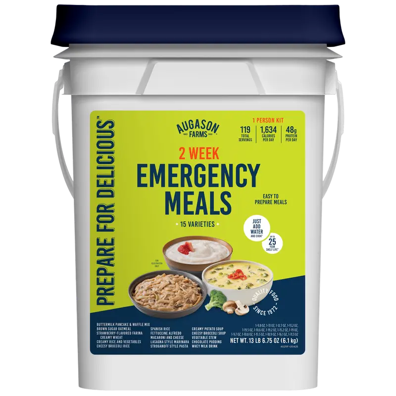1-Person Emergency Food Supply – 2-Week Kit, 119 Servings 1