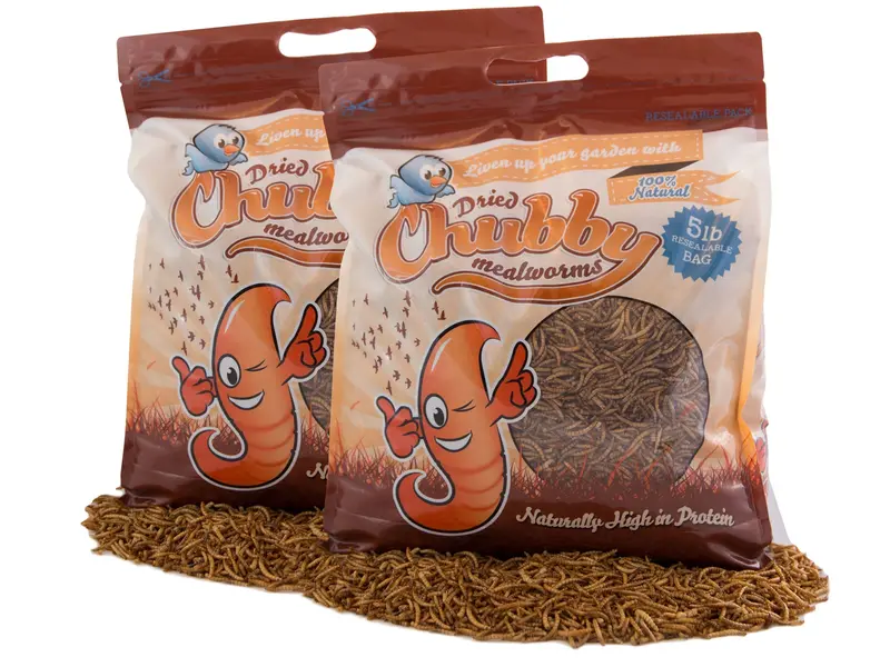 10 Lb Dried Mealworms – Value Pack, Farm-Fresh, Non-Gmo Insect Nutrition 1