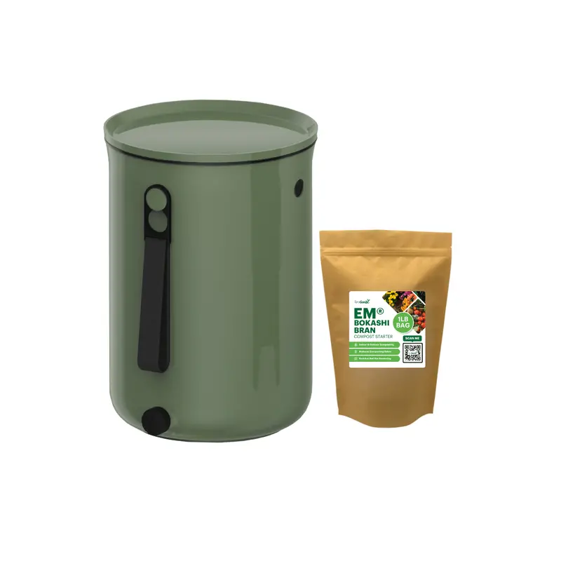 2.5-Gallon Bokashi Kitchen Compost Bin With Airtight Seal 1