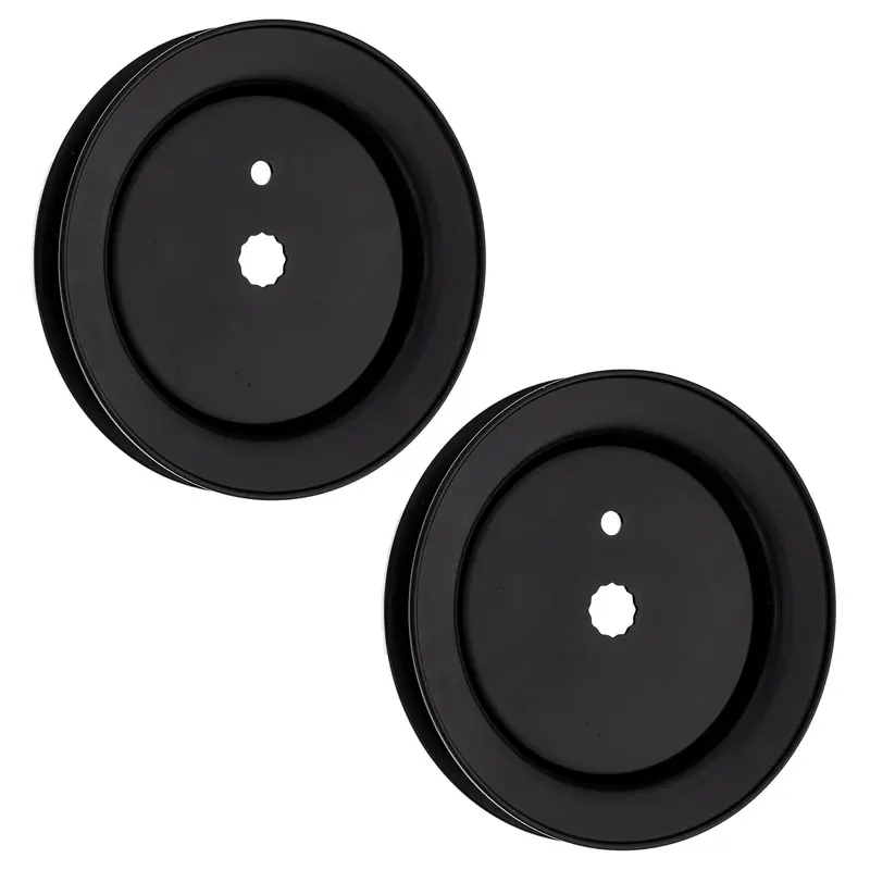 2-Pack Deck Spindle Pulley Assembly For Columbia, Troy-Bilt, And Craftsman Lawn Tractors (Part Numbers 956-1227, 756-1227) 1