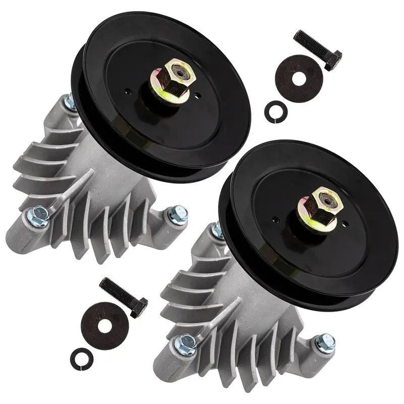 2-Pack Deck Spindle Set For Ayp, Poulan Pro & Husqvarna (130794, 532130794, 539110158, 582922301, 532183170) 1