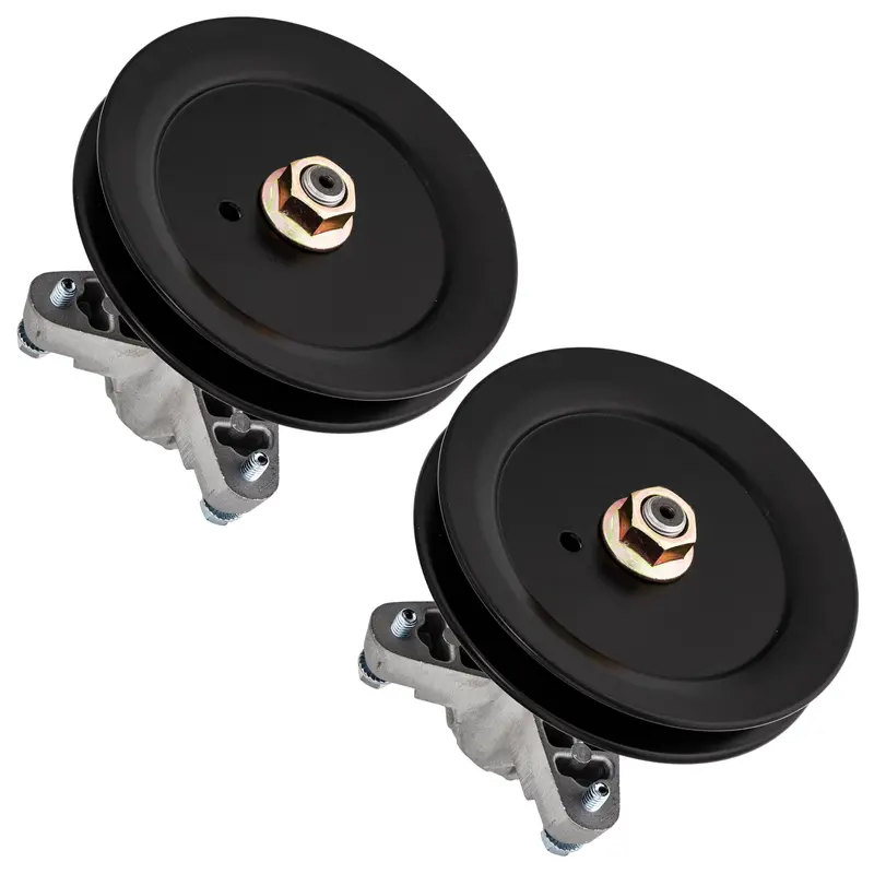 2-Pack Deck Spindle Set For Columbia, Troy-Bilt, And Huskee Mowers (918-04456, 618-04461, And Variants) 1