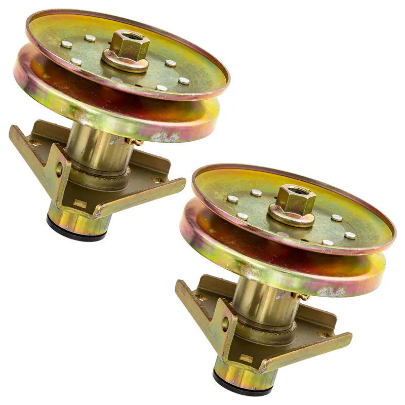 2-Pack Deck Spindle Set For Sabre, John Deere, And Scotts — Includes Am126225, Am121324, Gy00038 1