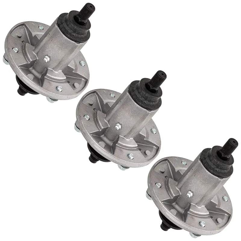 3-Pack Deck Spindle Set For John Deere And Sabo Mowers — Fits Gy21098, Gy20454, Gy20867, Gy20962, Auc15811, Gy21099, Gy20893 1