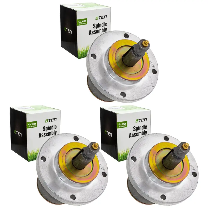 3-Pack Ferris Deck Spindle Assembly – Supports 5061095, 5046363X1, 5046363X5, And Other Variants 1
