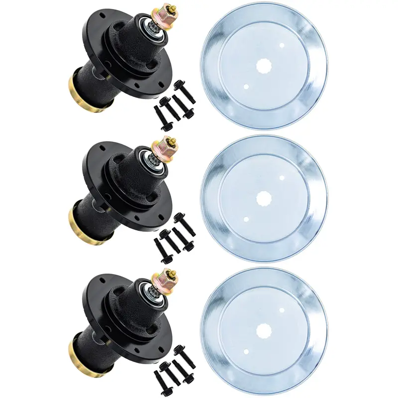 3-Pack Husqvarna Mz54 & Z254F 54-Inch Spindle Kit – Premium Replacement Set (539131898, 532175708) 1