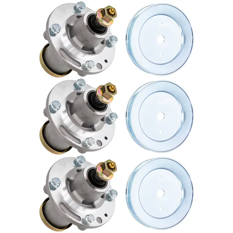 3-Pack Husqvarna Mz54 & Z454 54-Inch Deck Spindle Kit – Enhanced Durability (539112170, 532175708) 1
