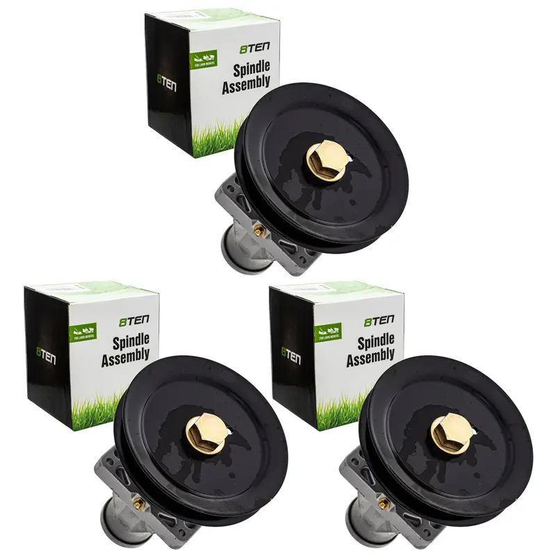 3-Pack Mower Deck Spindle Assembly For Cub Cadet, Craftsman, And Columbia – Includes 918-06076A & 618-06076 Variants 1
