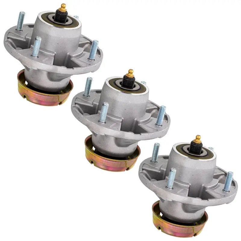 3-Pack Oem-Compatible Deck Spindle Kit For John Deere Residential Models (Am144377, Am135349, Am131680, And More) 1