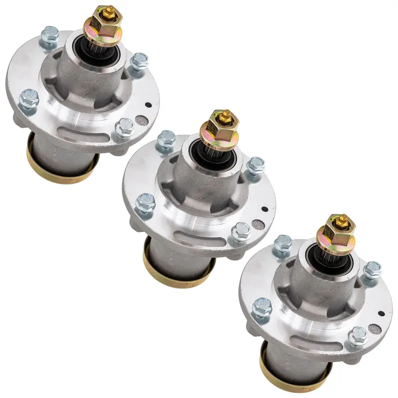 3-Pack Universal Deck Spindle Set For Husqvarna, Redmax, And Jonsered Lawn Mowers 1
