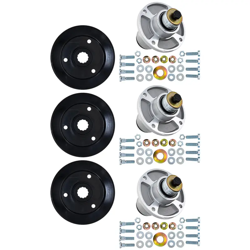 3-Piece Spindle Kit For Hustler Sport Zero-Turn Mower – 54-Inch Deck (Part Numbers 607418P, 786889) 1