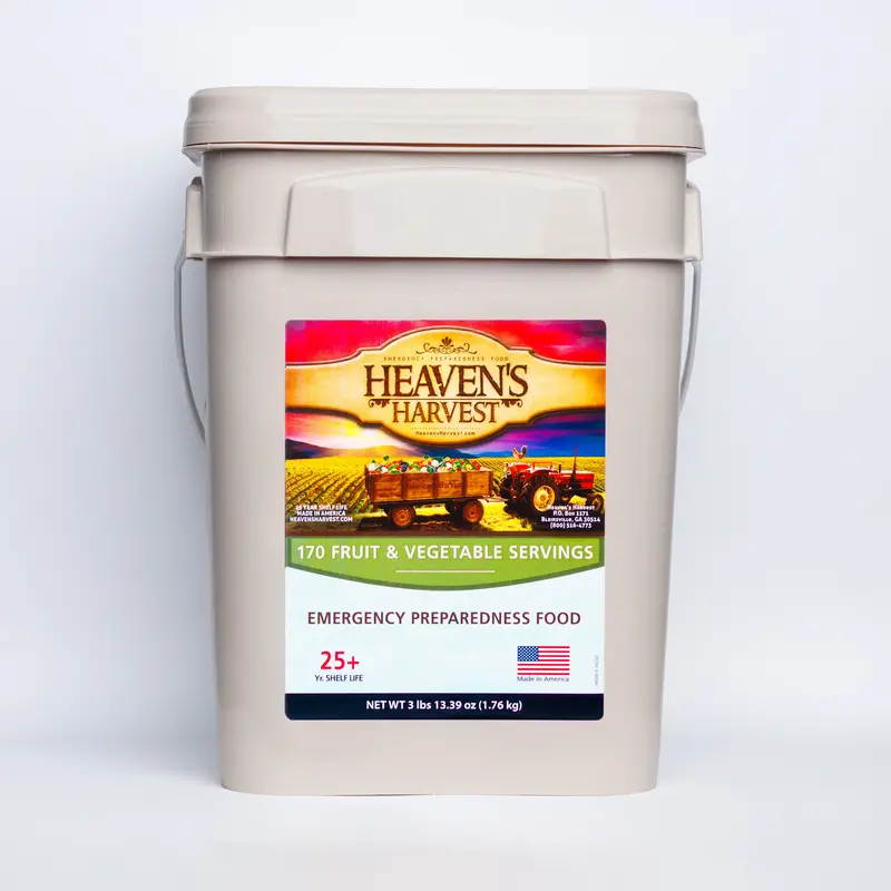 30-Day Fruit & Veggie Emergency Kit – 170 Servings For One Person 1