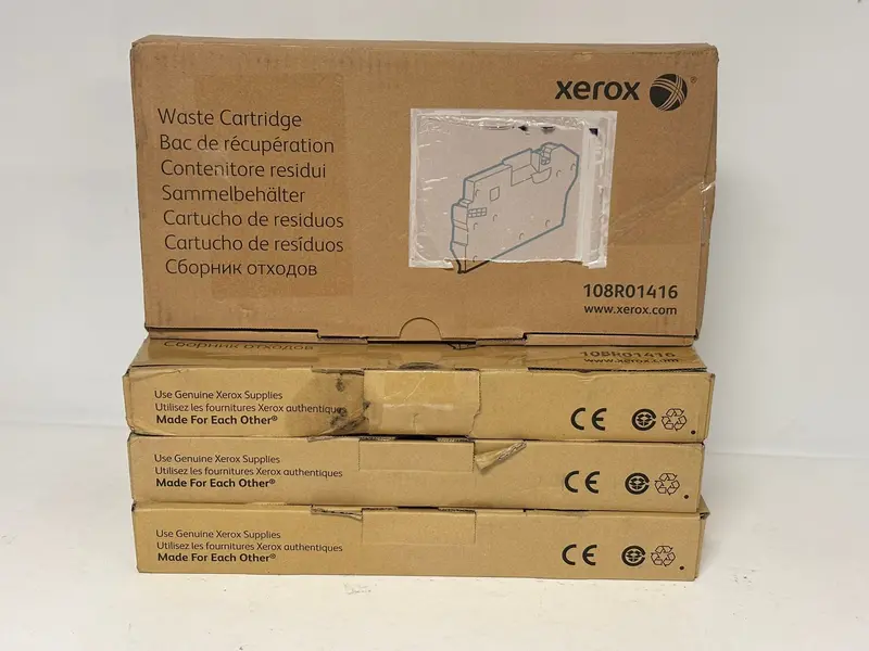 4-Pack Xerox Phaser 6510/Versalink C500–C605 Waste Toner Cartridges – 108R01416 1