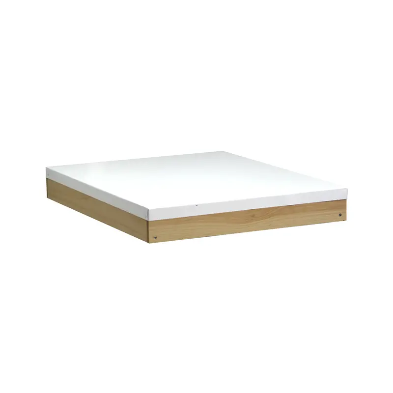 8-Frame Telescoping Hive Cover – Amish-Made Wooden Lid With Durable White Aluminum Cap 1