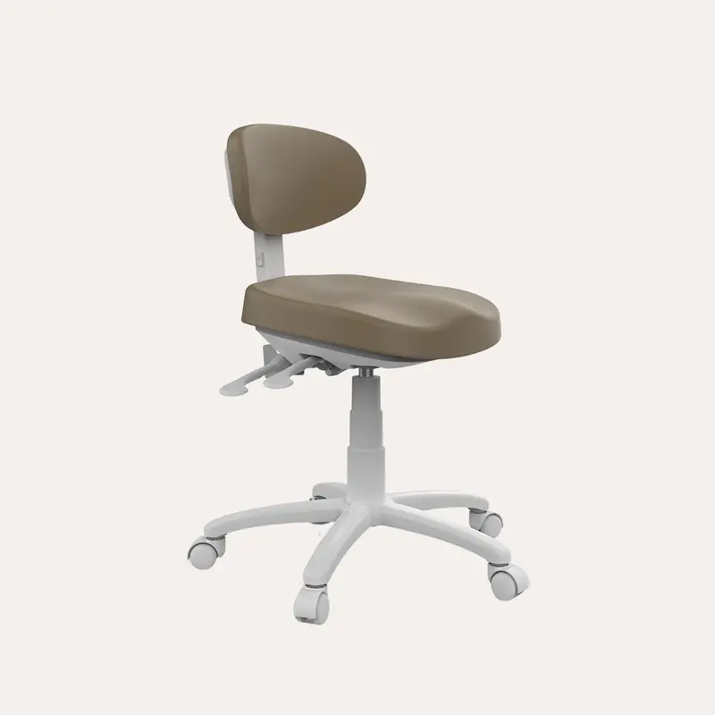 8C01 Modern Medical Spa Stool – Height-Adjustable & Contoured Seat 4