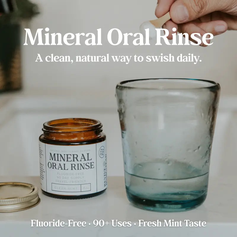 Alcohol-Free Natural Oral Rinse – Herbal Fresh Breath Formula 1