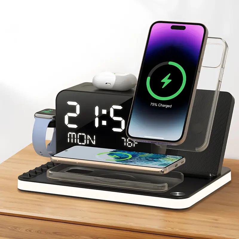 All-In-One Wireless Charging Hub With Smart Features 1