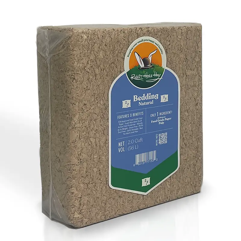 All-Natural Bedding For Small Animals – Food-Grade & Unscented 1
