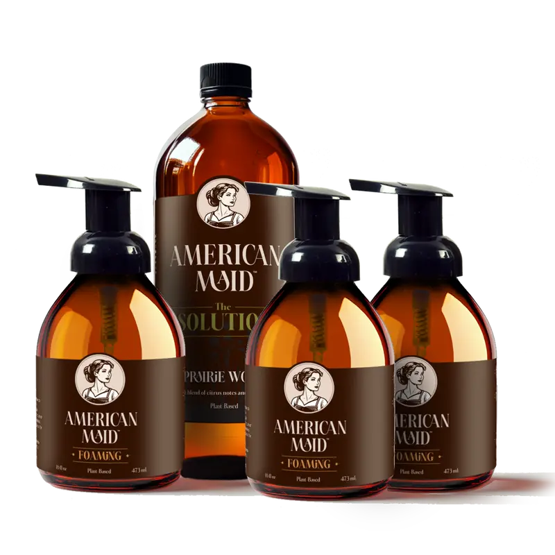 American Maid Foaming Cleaner Kit – Ready-To-Use Surface Care System 1