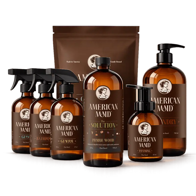 American Maid Starter Kit – Introductory Set For Eco-Friendly Cleaning 1