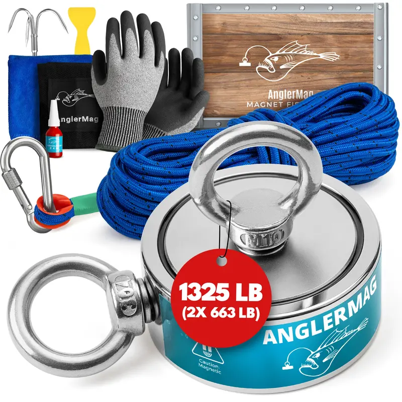 Anglermag High-Strength Magnet Fishing Kit 1