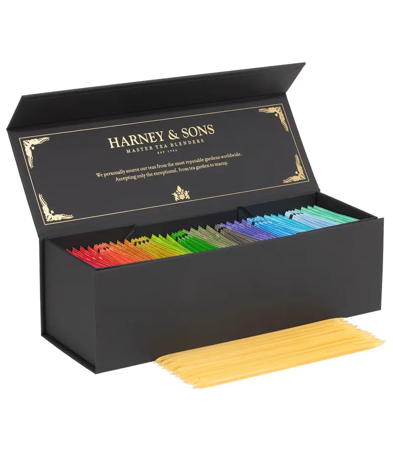 Artisan Tea & Raw Honey Sampler Gift Box 1