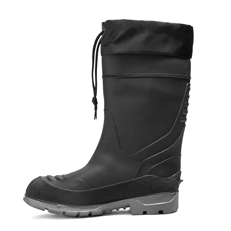 Badaxe Steel Toe 15-Inch Waterproof Rubber Boot 2