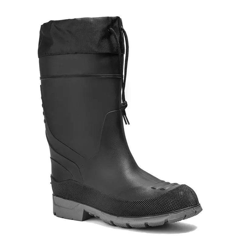 Badaxe Steel Toe 15-Inch Waterproof Rubber Boot 3