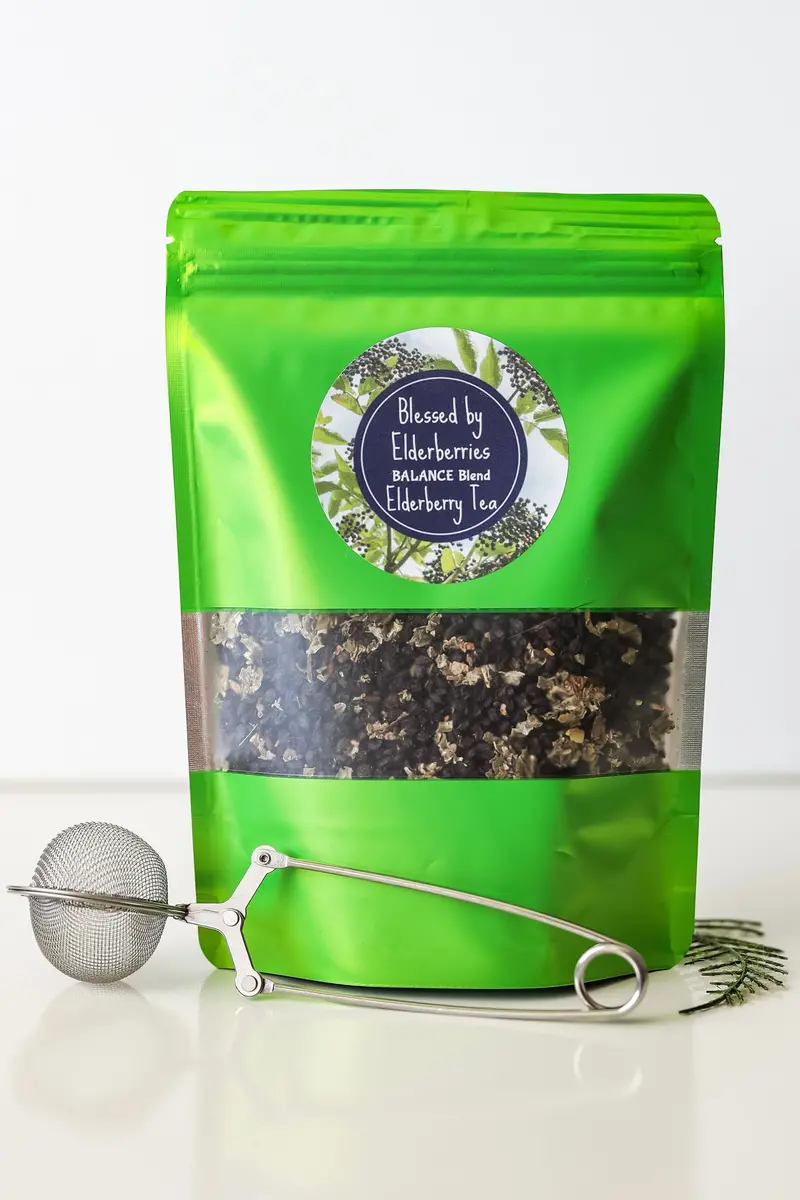 Balance-Focused Elderberry Tea – Harmonizing Herbal Blend 2