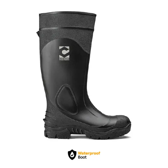 Battleaxe 15-Inch Regrind Waterproof Rubber Boot For Men 1