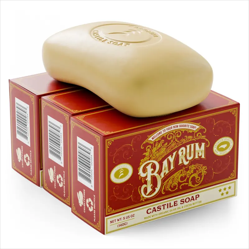 Bay Rum Castile Bar Soap 1