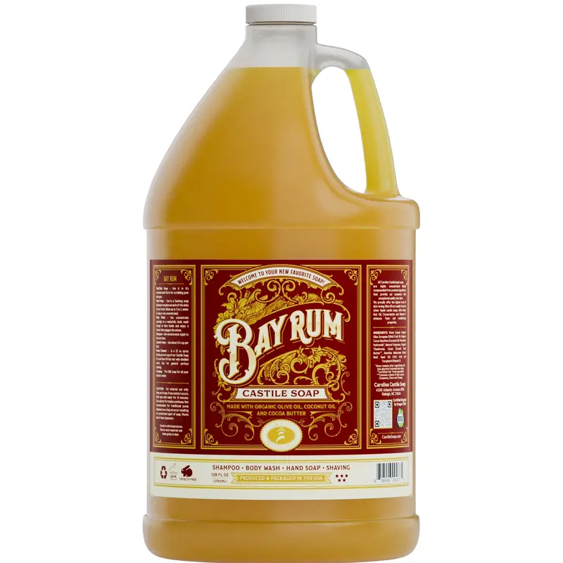 Bay Rum Fragranced Castile Soap 2