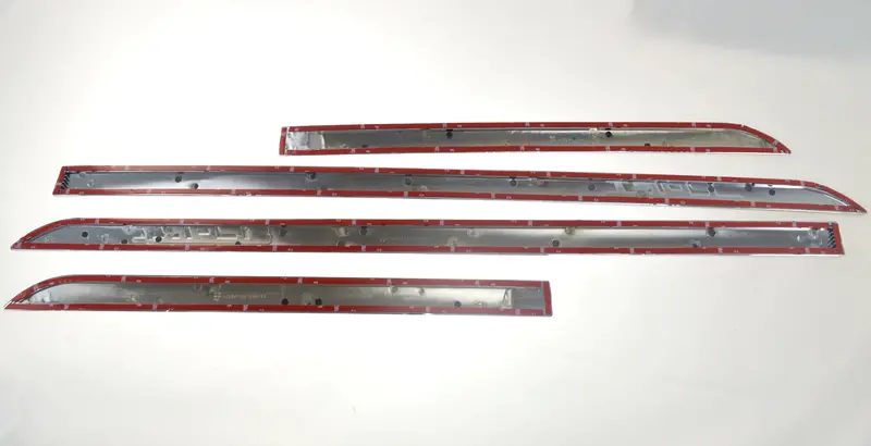Black Horse Off-Road Door Pillar Post Trim Set – Merc-P-Trim-1A 1