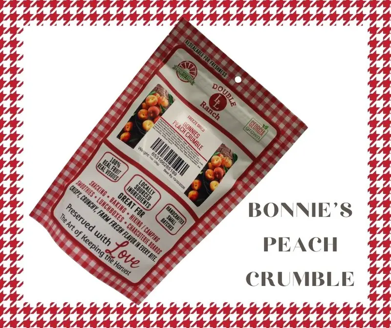Bonnie’S Homemade Peach Crumble – Baked Fruit Dessert 1
