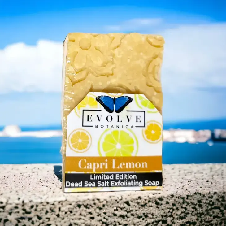 Capri Lemon Limited Edition Sea Salt Soap 1