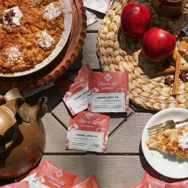 Caramel Apple Pie Tea – 50Ct Individually Wrapped Sachets 1