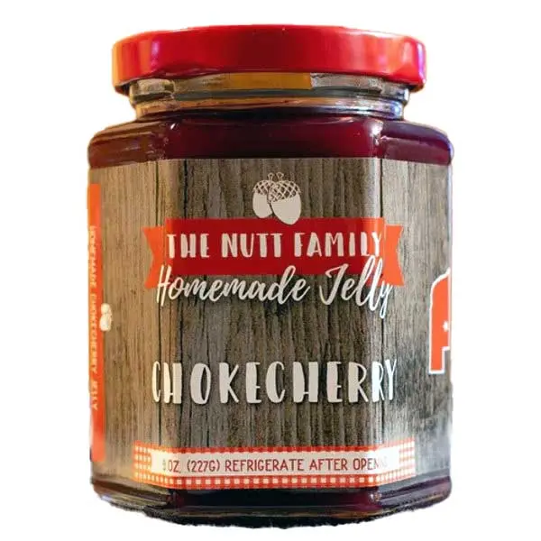 Chokecherry Jelly – Handcrafted 9 Oz Wild Berry Preserve By Nutt Family 1