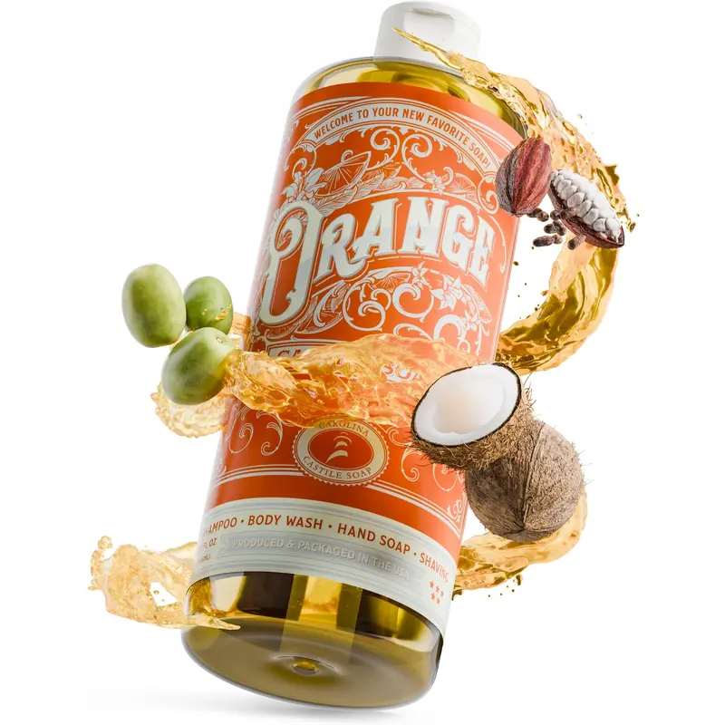 Citrus Orange Castile Soap 1