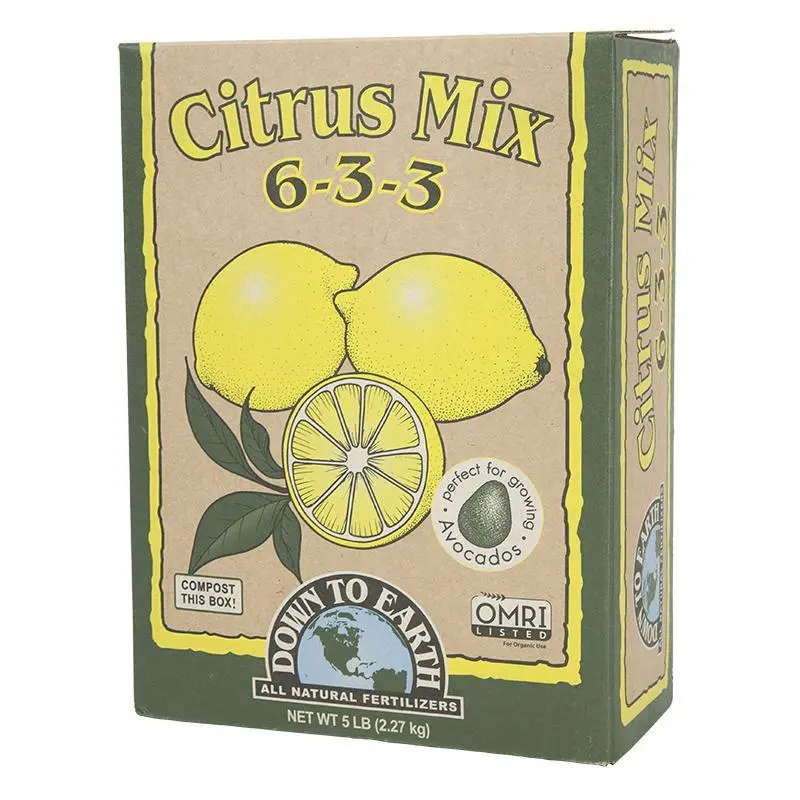 Citrus-Specific Organic Fertilizer – 6-3-3 Npk, 5 Lb Bag 1