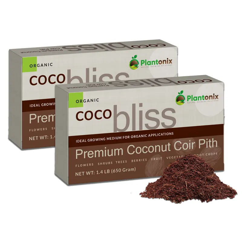 Coco Coir Brick – 650G Compressed Coconut Fiber Growing Medium 1