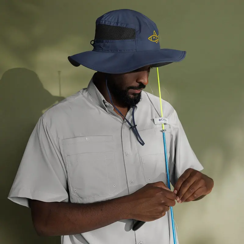 Columbia Fish Booney Hat – Handcrafted Blessings Grow Meadows Style 1
