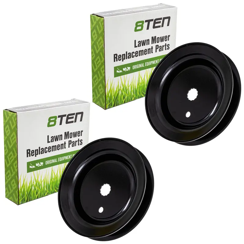 Columbia, Huskee & Cub Cadet 756-1188 Mower Deck Pulley Set – 2-Piece 1