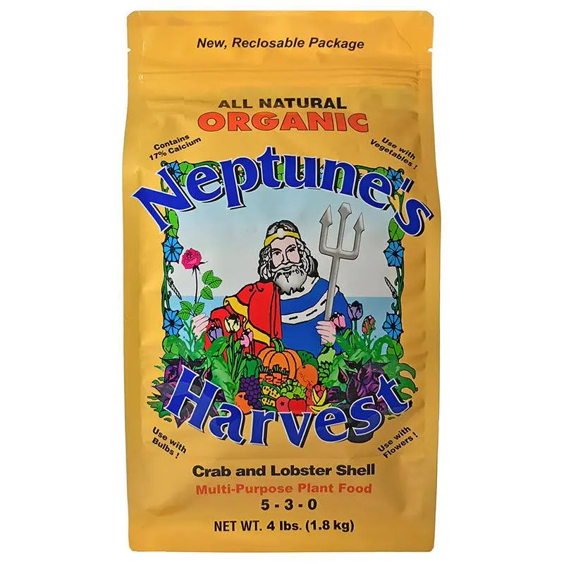 Crab & Lobster Shell Organic Fertilizer – 5-3-0 Npk (4 Lb) 1
