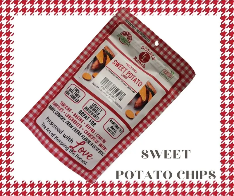 Crunchy Sweet Potato Chips – Natural Sea Salt Flavor 1