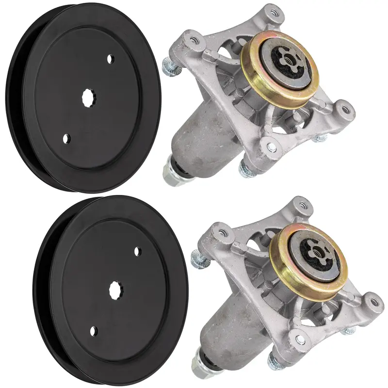 Deck Spindle And Pulley Kit For Husqvarna, Poulan Pro, And Jonsered Mowers (Mk1000366) 1