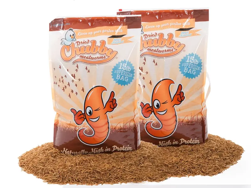 Dried Mealworms – 30 Lb Bulk Bag For Birds, Reptiles, And Insectivorous Pets 1