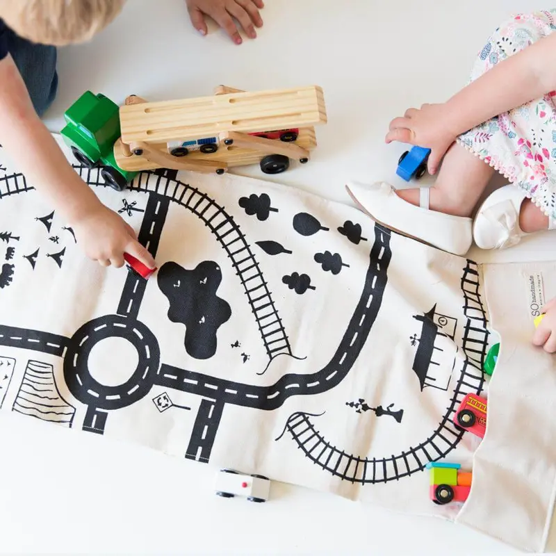 Durable Road Pattern Play Mat With Premium Build Quality 1