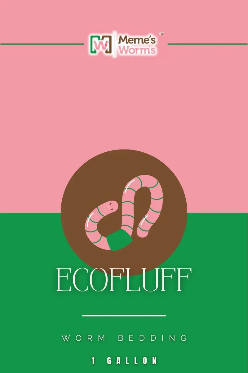 Ecofluff Recycled Paper Worm Bedding – Ph-Balanced & Fluffy 1