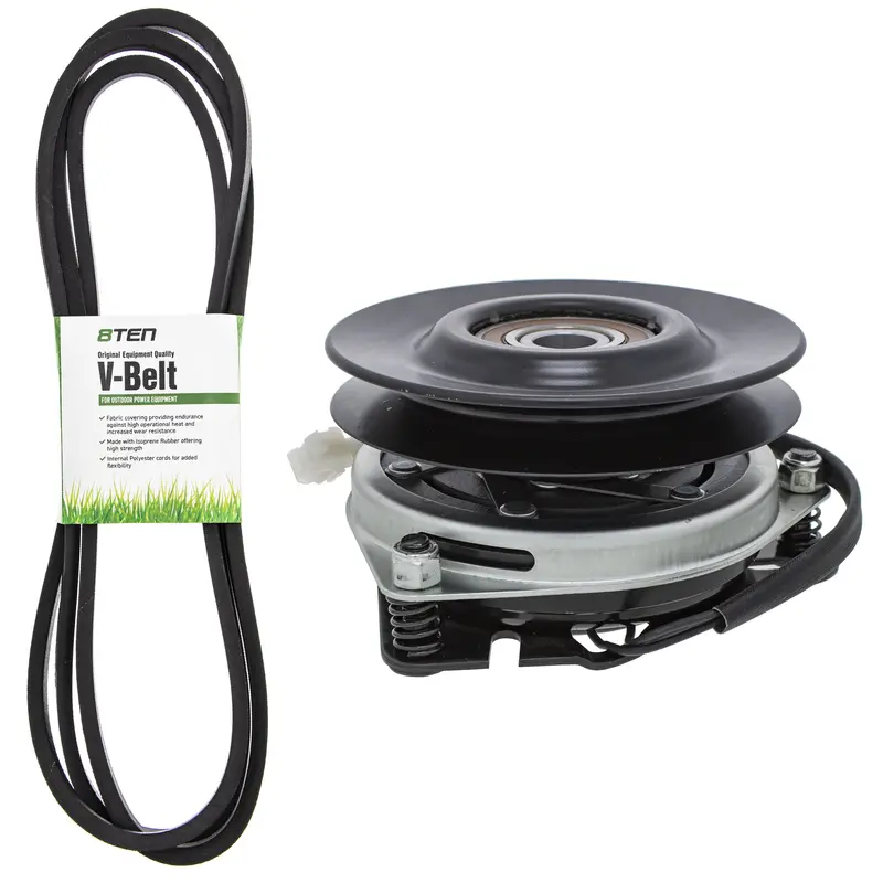 Electric Pto Clutch And Belt Assembly For Husqvarna, Poulan Pro, And Jonsered Mk1006335 Models 1