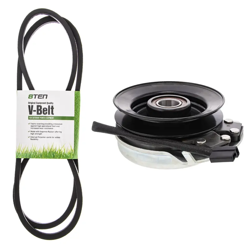 Electric Pto Clutch And Belt Kit For Husqvarna Mk1006436 Mowers 1